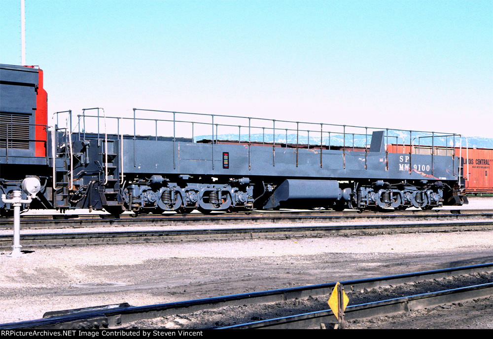 Southern Pacific "brake sled" #9100 rebuilt from an FM TM.